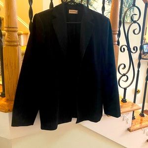 Trousers Etc Gray Pinstripe Suit Jacket